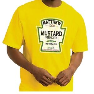 Matthew 17:20 Mustard Shirt